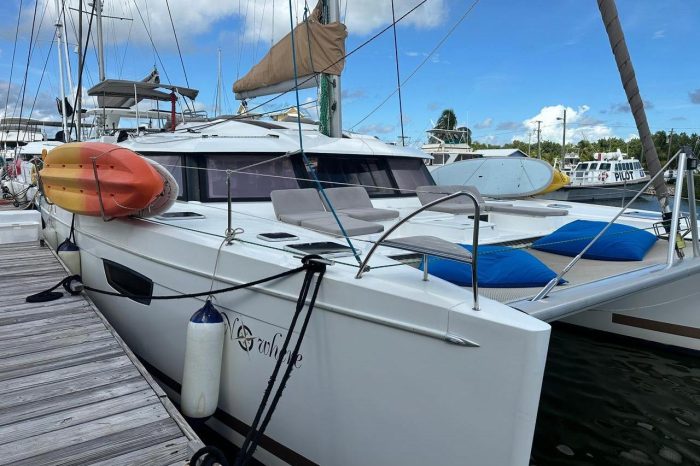 exterior, FP 50 Saba, catamaran for sale