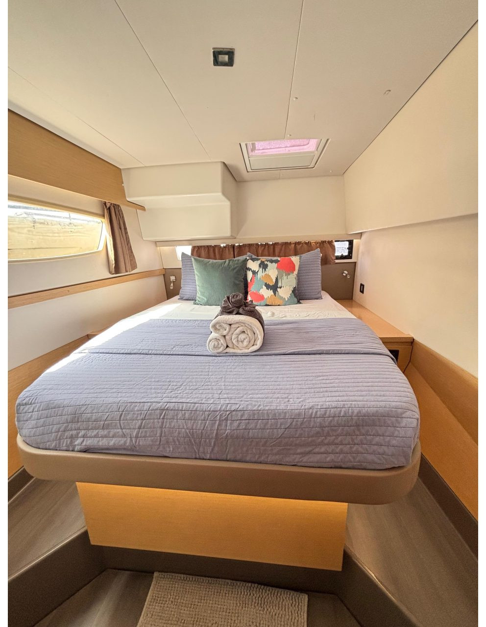 bed, FP 50 Saba, catamaran for sale