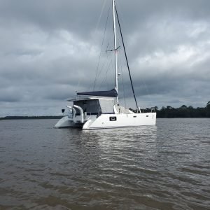 exterior, Admiral 40, catamaran for sale