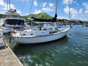 exterior, C&C 43 Landfall, sailboat for sale