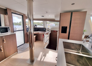 navigation station, Bali 4.6, catamaran for sale