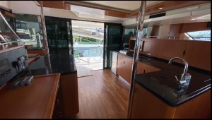 interior, Aquila 48, power catamaran for sale