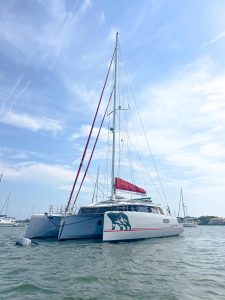 exterior, Neel 51, catamaran for sale