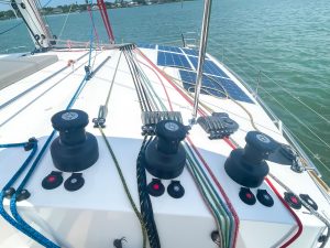 deck, Neel 51, catamaran for sale
