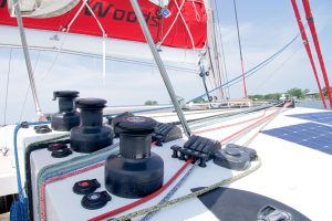 deck, Neel 51, catamaran for sale