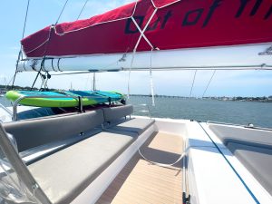 deck, Neel 51, catamaran for sale