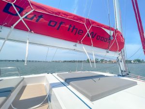 deck, Neel 51, catamaran for sale