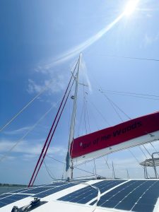deck, Neel 51, catamaran for sale