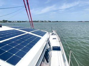 deck, Neel 51, catamaran for sale