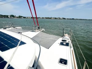 deck, Neel 51, catamaran for sale