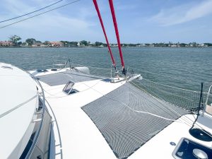 deck, Neel 51, catamaran for sale