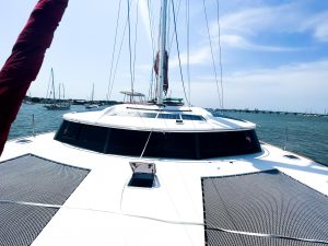 deck, Neel 51, catamaran for sale