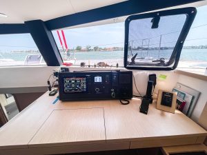 navigation station, Neel 51, catamaran for sale