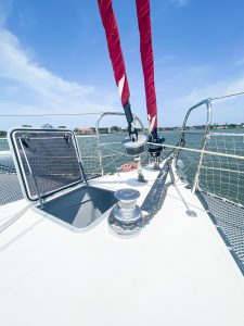 deck, Neel 51, catamaran for sale