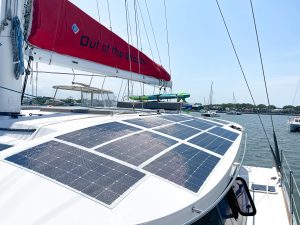 deck, Neel 51, catamaran for sale