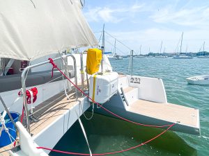 exterior, Neel 51, catamaran for sale