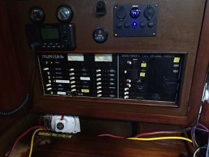 electrical, Hunter 376, sailboat for sale