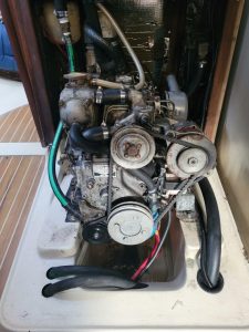 mechanical, Hunter 376, sailboat for sale