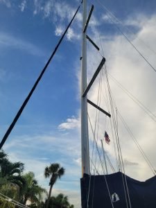 deck, Hunter 376, sailboat for sale