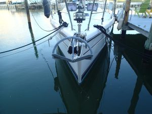 exterior, Hunter 376, sailboat for sale