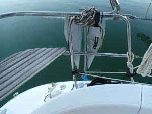 deck, Hunter 376, sailboat for sale