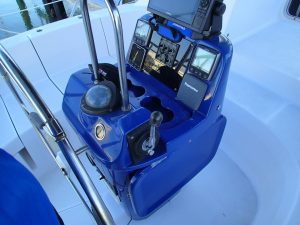 helm, Hunter 376, sailboat for sale