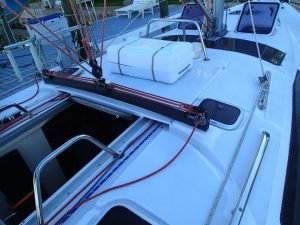 deck, Hunter 376, sailboat for sale