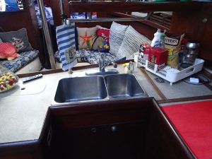 interior, Hunter 376, sailboat for sale
