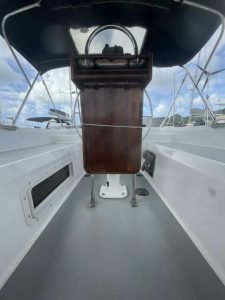 cockpit, C&C 43 Landfall, sailboat for sale