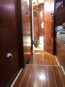 interior, C&C 43 Landfall, sailboat for sale