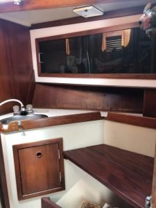 interior, C&C 43 Landfall, sailboat for sale