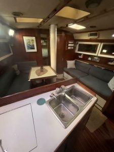 salon, C&C 43 Landfall, sailboat for sale