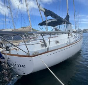 exterior, C&C 43 Landfall, sailboat for sale