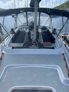 deck, C&C 43 Landfall, sailboat for sale