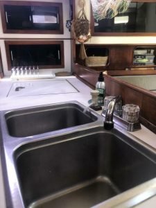 interior, C&C 43 Landfall, sailboat for sale