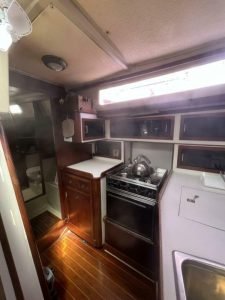interior, C&C 43 Landfall, sailboat for sale