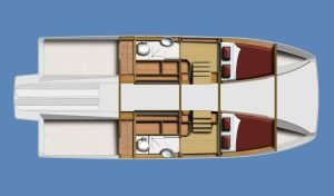 Aquila 36 Sport layout drawing 1