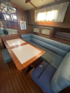 salon, Gozzard 36, sailboat for sale