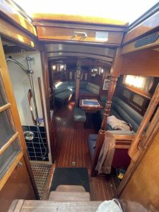 interior, Gozzard 36, sailboat for sale