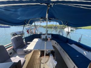 cockpit, Gozzard 36, sailboat for sale