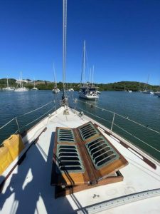 deck, Gozzard 36, sailboat for sale