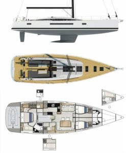 Jeanneau 65 layout drawing 1