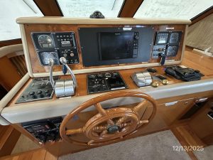 navigation station, Jefferson 60 Marquessa, trawler for sale