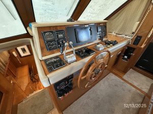navigation station, Jefferson 60 Marquessa, trawler for sale