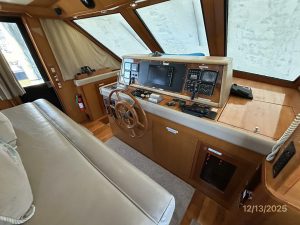 navigation station, Jefferson 60 Marquessa, trawler for sale