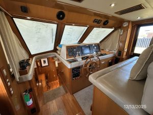 navigation station, Jefferson 60 Marquessa, trawler for sale