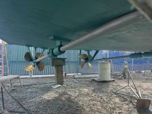 boatyard, Jefferson 60 Marquessa, trawler for sale