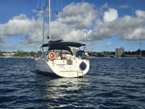 exterior, Beneteau 473 Oceanis, sailboat for sale
