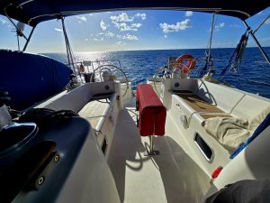 cockpit, Beneteau 473 Oceanis, sailboat for sale
