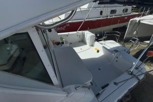 cockpit, Glacier Bay, trawler for sale